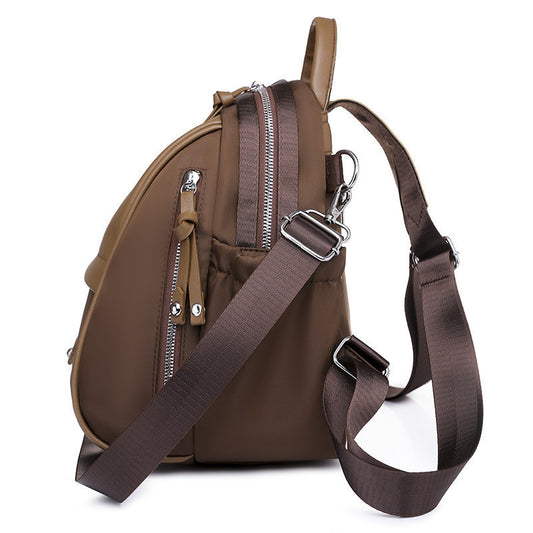 Ielgy Casual Ladies Oxford Backpack Fashion Multifunctional Lightweight Outdoor Travel Backpack Trendy