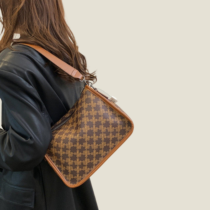 Ielgy All-Match Casual Large-Capacity Fashionable Shoulder Bag