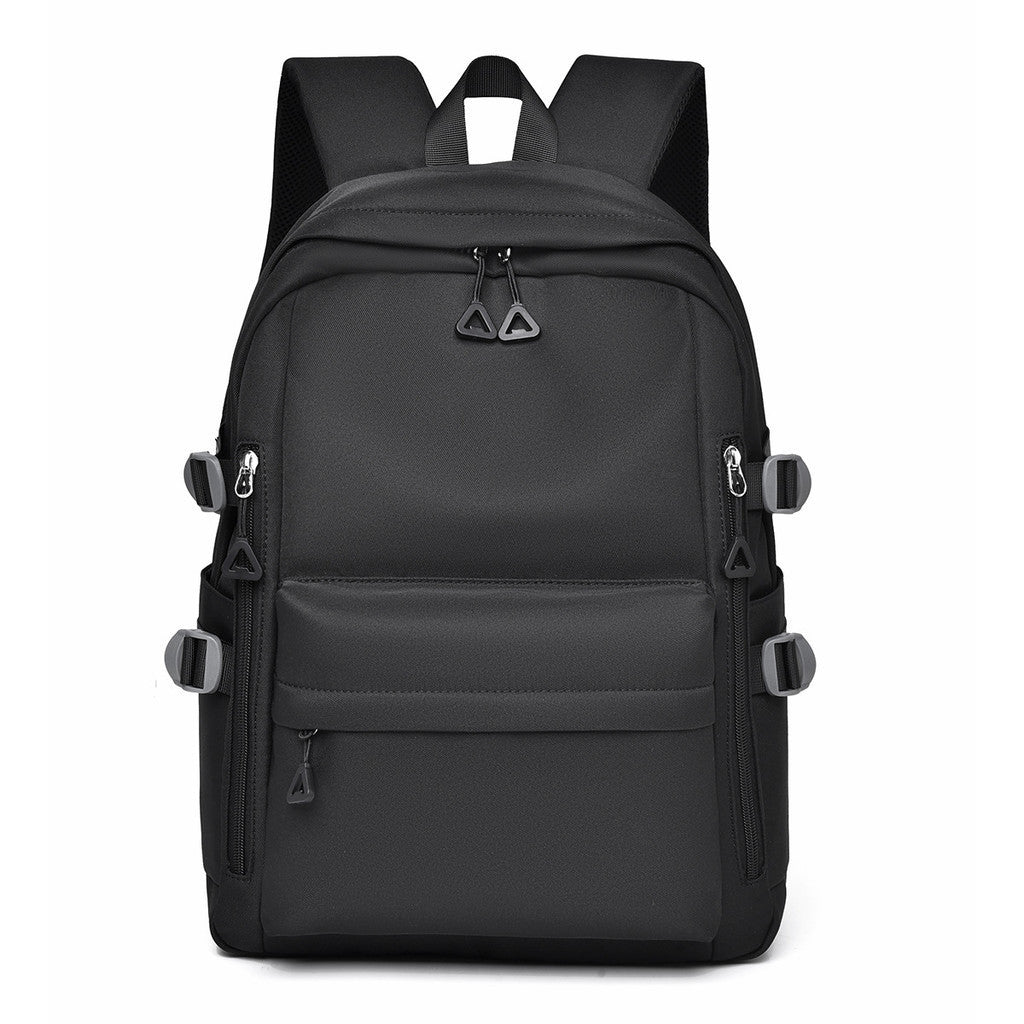 Ielgy Simple Business Computer Backpack Leisure Travel Sports Student School Bag