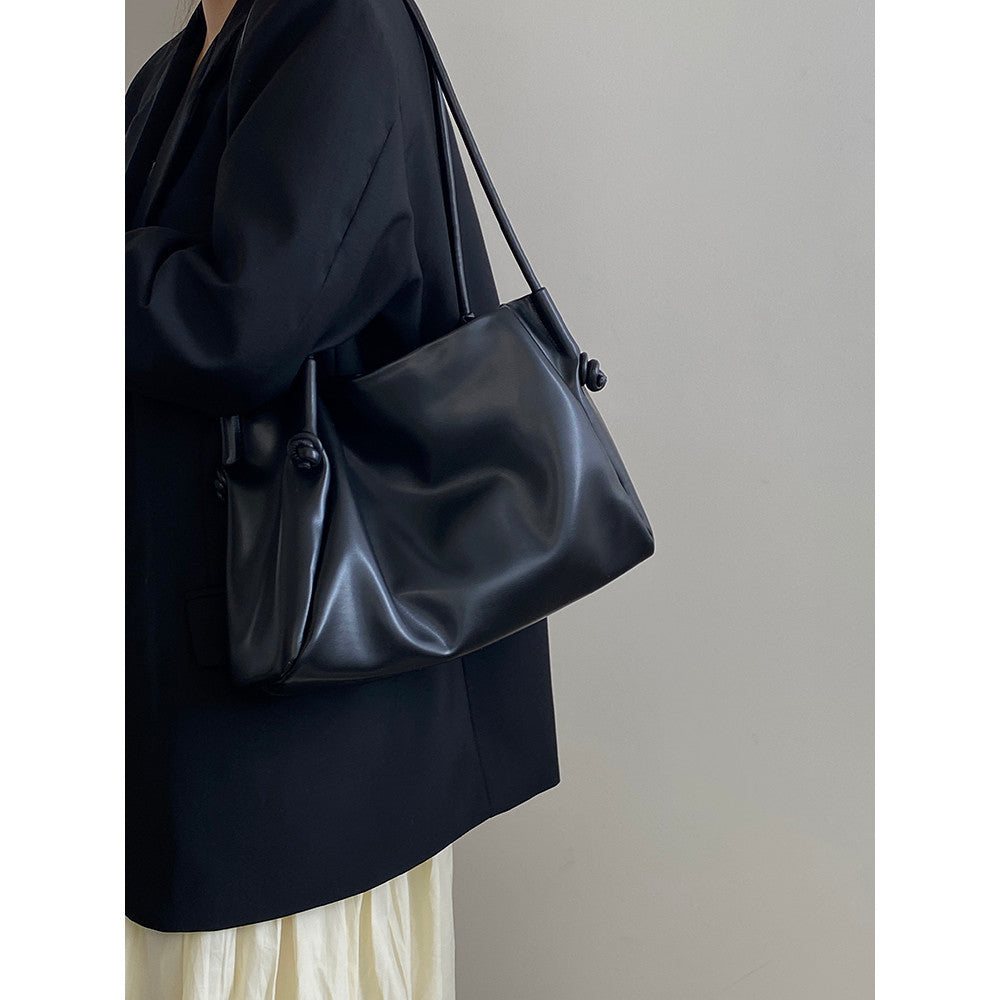 Ielgy Korean Style Commuter Large-Capacity Tote Bag All-Match One-Shoulder