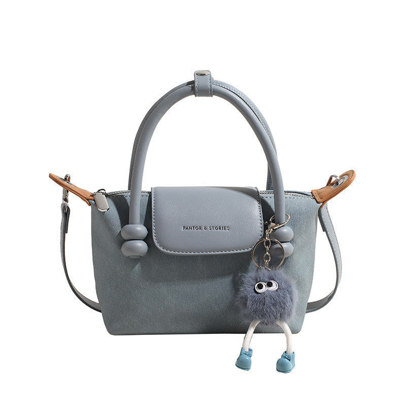 Ielgy Korean Version Fashion One-Shoulder Portable Dumpling Bag High-End Feeling All-Match Cross-Body