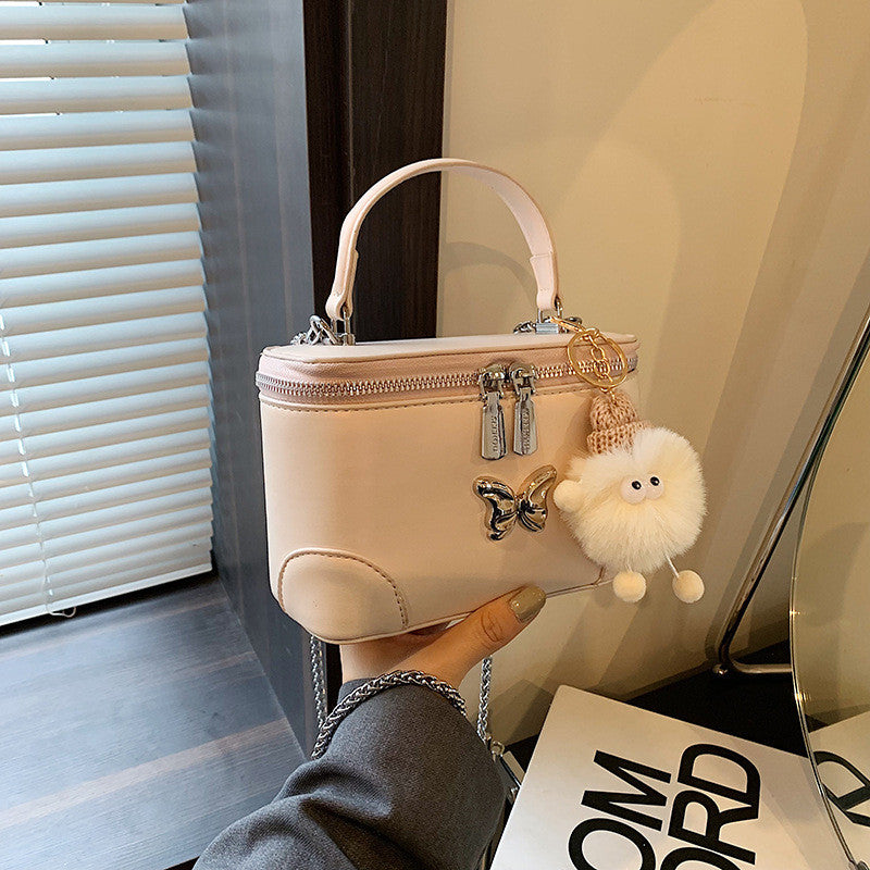 Ielgy Ladies Messenger Bag All-Match Design Niche Chain Shoulder Small Bag