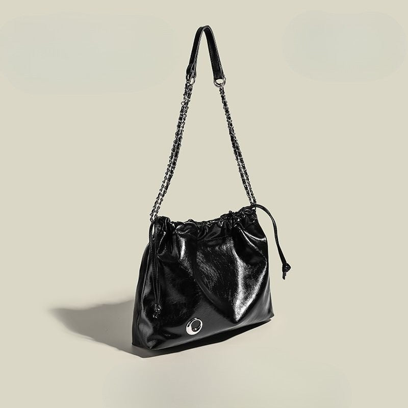 Ielgy Chain Diamond Bag Large Capacity Shoulder Messenger Bag All-Match
