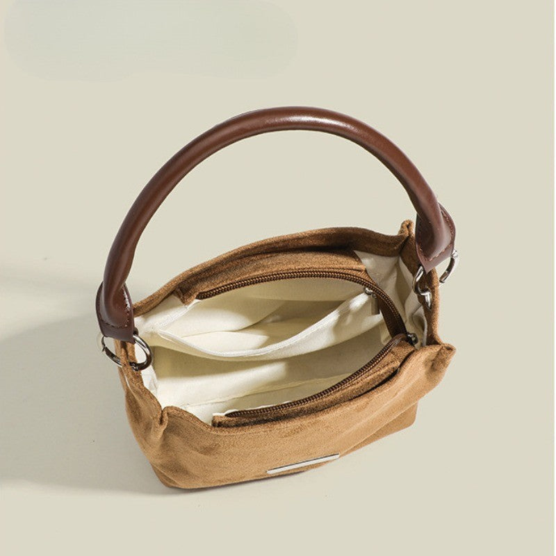 Ielgy Korean Style Niche Design Ladies Bag Messenger Box Bag Fashion Lightweight Shoulder Bag