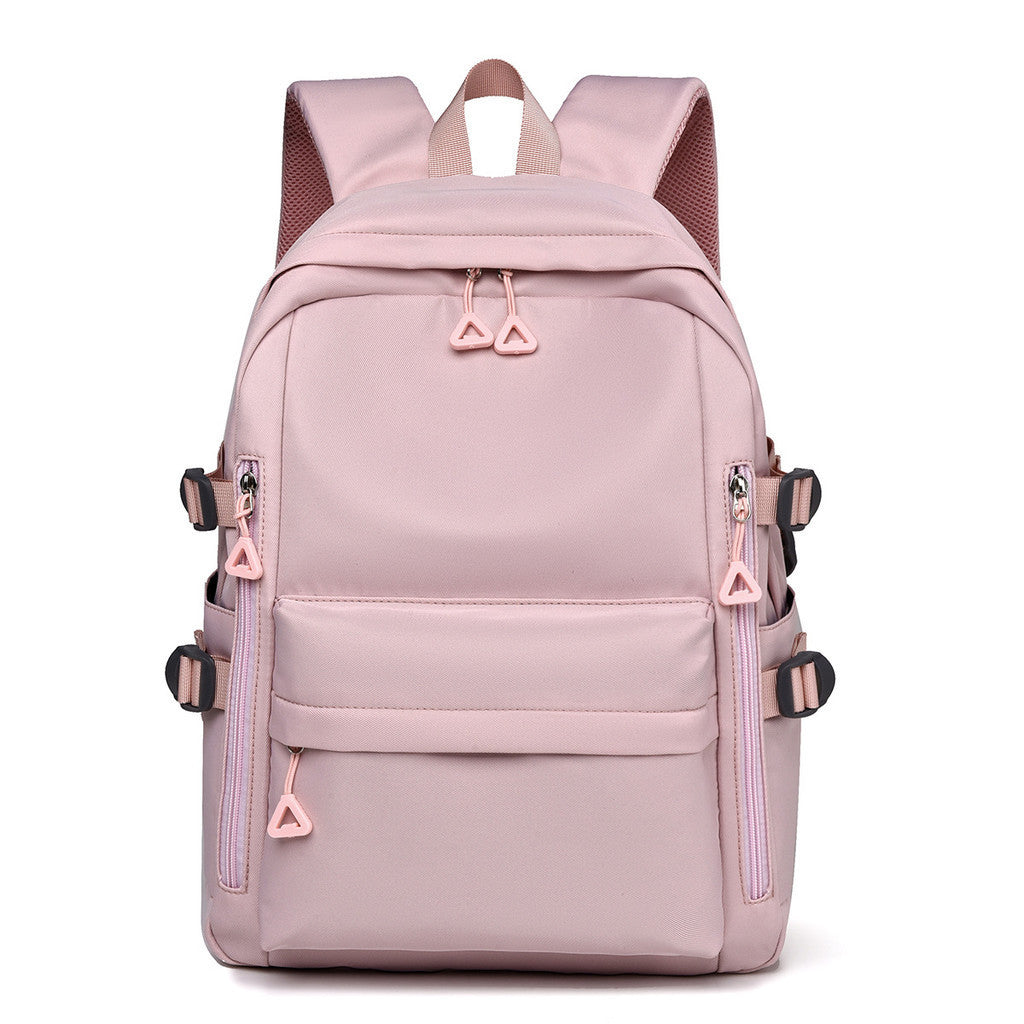 Ielgy Simple Business Computer Backpack Leisure Travel Sports Student School Bag
