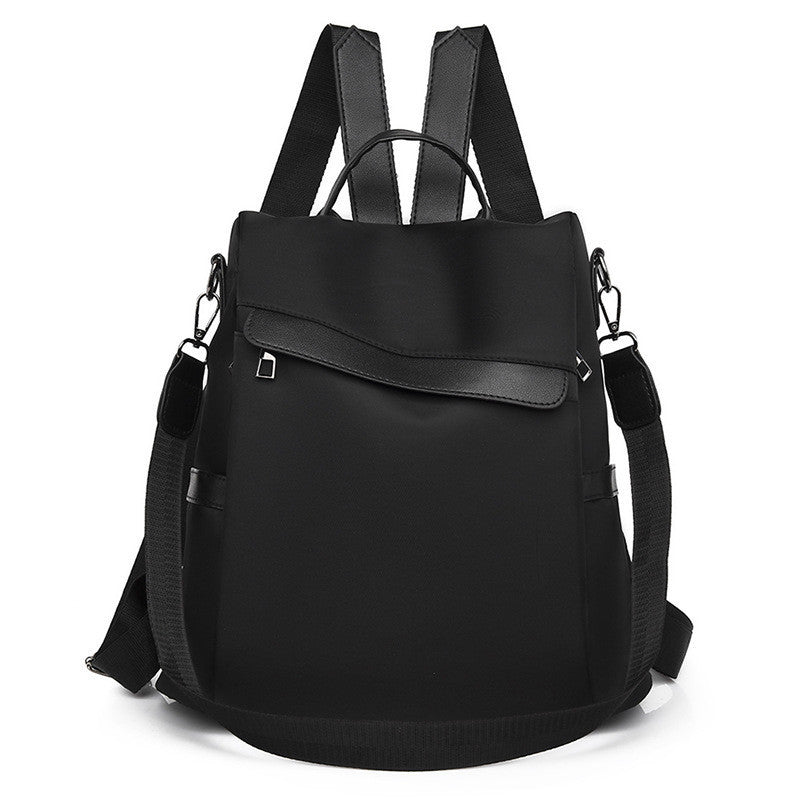 Ielgy Korean Version Anti-Theft Backpack Fashion Simple Multi-Purpose Oxford Travel Backpack