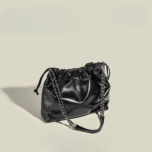 Ielgy Chain Diamond Bag Large Capacity Shoulder Messenger Bag All-Match
