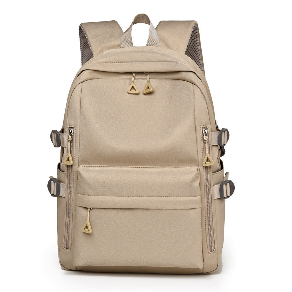 Ielgy Simple Business Computer Backpack Leisure Travel Sports Student School Bag