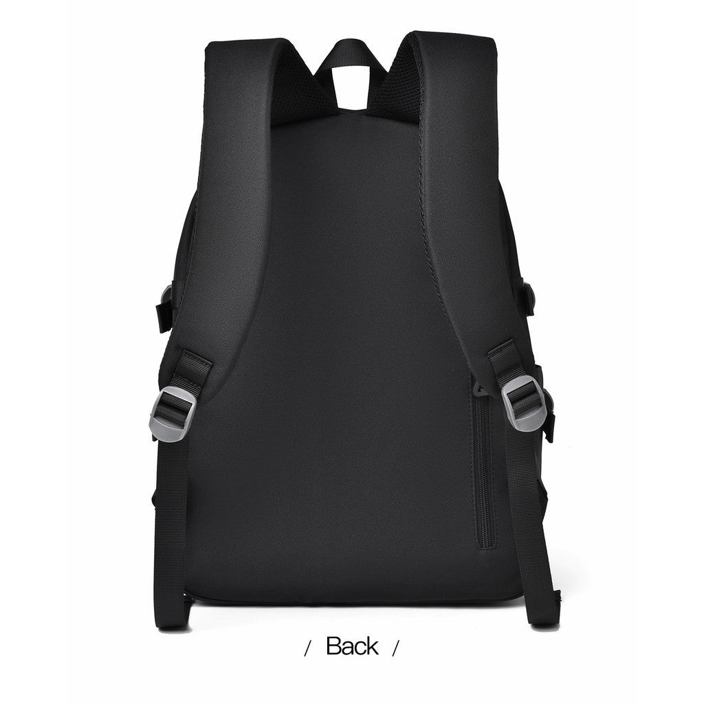 Ielgy Simple Business Computer Backpack Leisure Travel Sports Student School Bag
