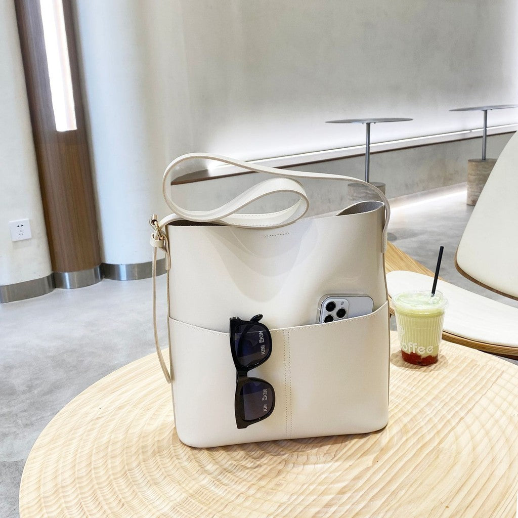 Ielgy Fashion Trend All-Match High-Quality Large-Capacity Design Sense One-S