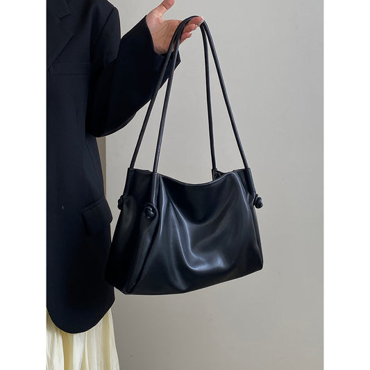 Ielgy Korean Style Commuter Large-Capacity Tote Bag All-Match One-Shoulder