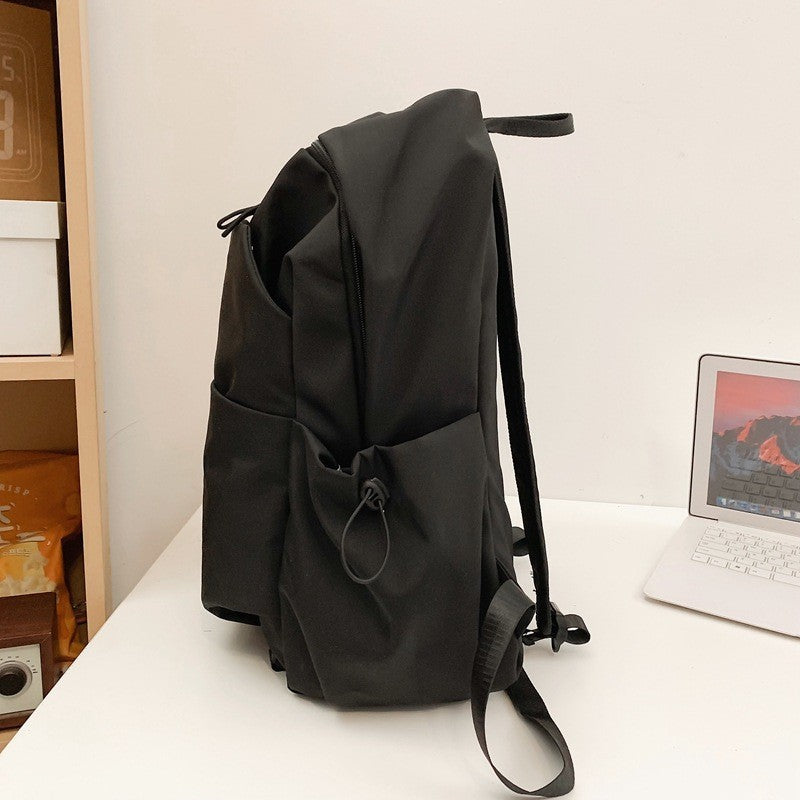 Ielgy Student Backpack Fashion Trendy Large Capacity Water Repellent Student Casual Backpack