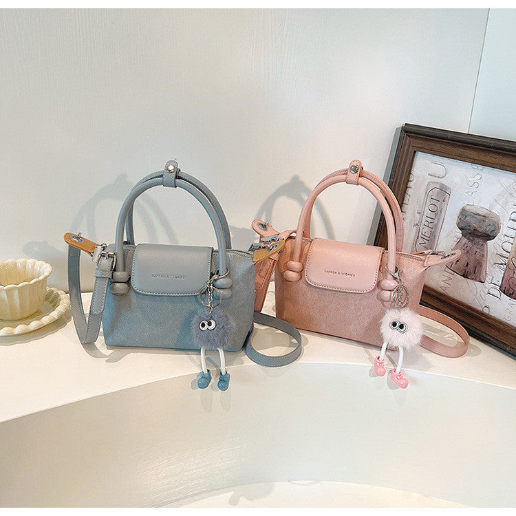 Ielgy Korean Version Fashion One-Shoulder Portable Dumpling Bag High-End Feeling All-Match Cross-Body