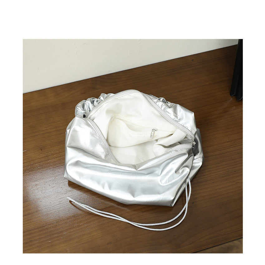 Ielgy Japanese Casual Art Canvas Bag Fashion Film Material Shoulder Bag