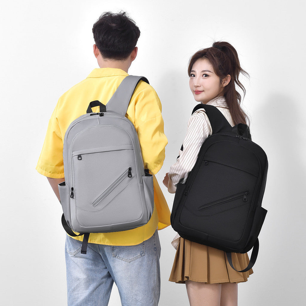 Ielgy Cross-Border Casual Backpack College Student Fashion Backpack Trendy Outdoor Large-Capacity Travel Computer Bag