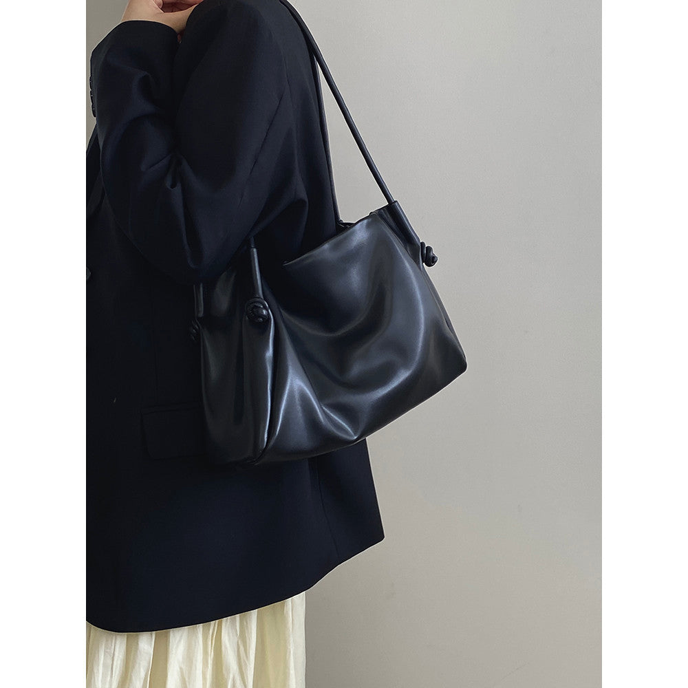 Ielgy Korean Style Commuter Large-Capacity Tote Bag All-Match One-Shoulder