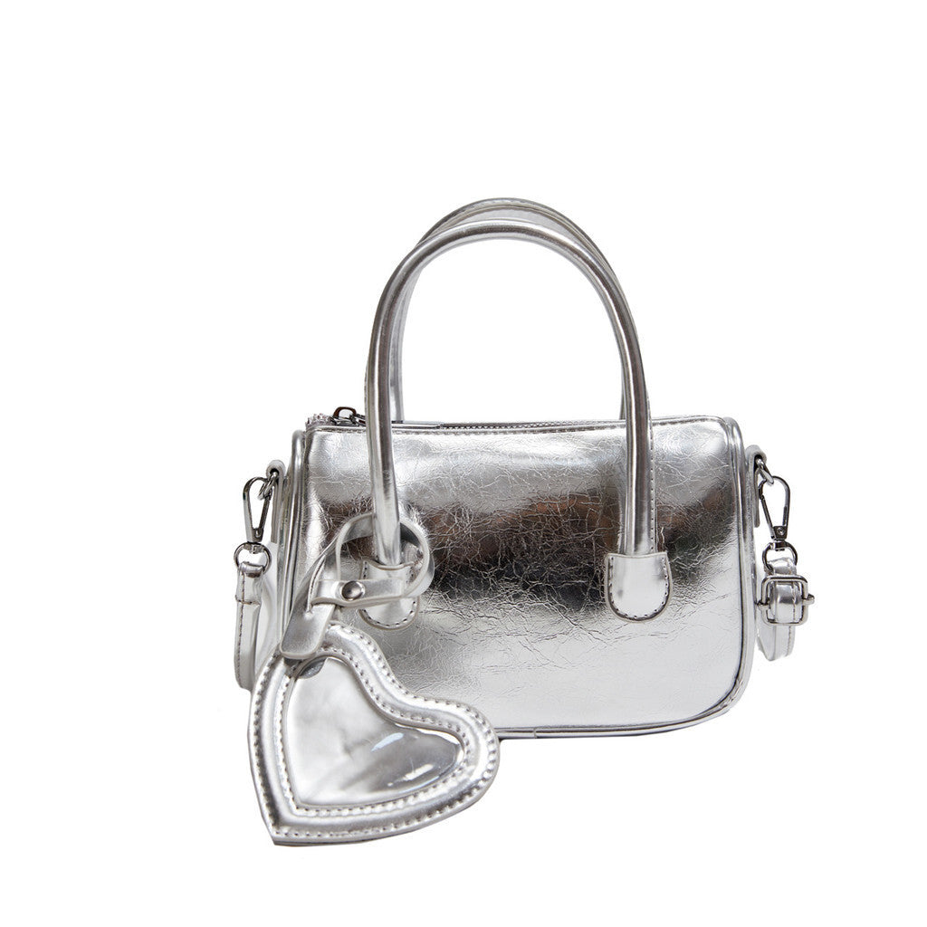 Ielgy Ladies Fashion Portable Pillow Bag Korean Version Simple All-Match One-Shoulder Trendy Casual Messenger Bag
