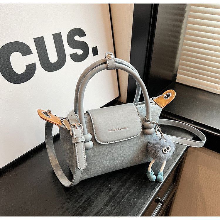 Ielgy Korean Version Fashion One-Shoulder Portable Dumpling Bag High-End Feeling All-Match Cross-Body