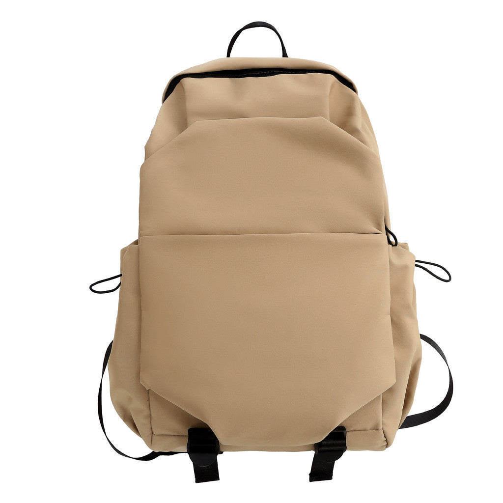 Ielgy Student Backpack Fashion Trendy Large Capacity Water Repellent Student Casual Backpack