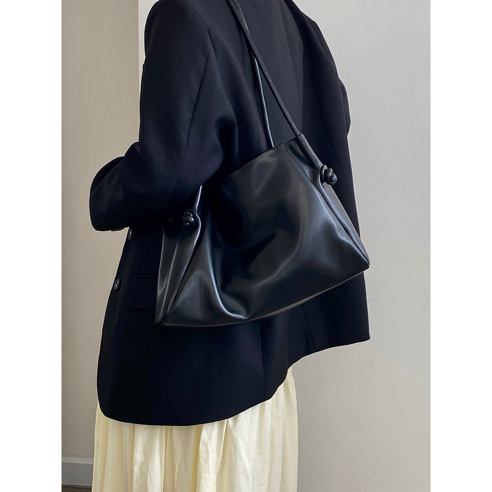 Ielgy Korean Style Commuter Large-Capacity Tote Bag All-Match One-Shoulder