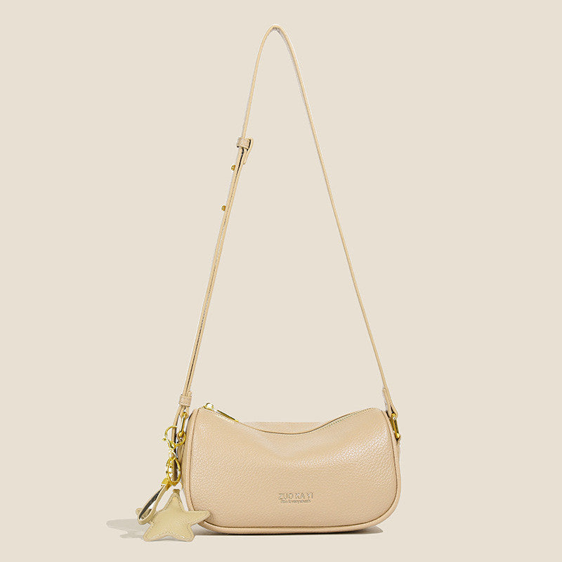 Ielgy Korean Version Casual All-Match Shoulder Female Bag Solid Color Pillow Bag Fashion Crossbody