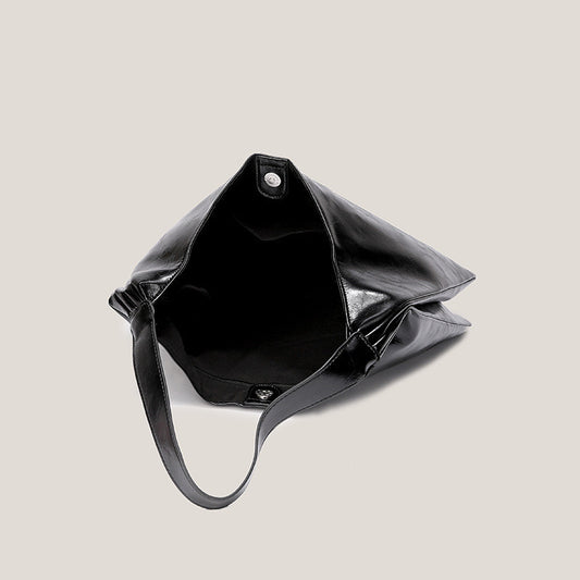 Ielgy Casual Large-Capacity Tote Bag High-End Trendy One-Shoulder Portable Underarm Commuter