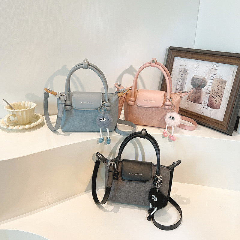 Ielgy Korean Version Fashion One-Shoulder Portable Dumpling Bag High-End Feeling All-Match Cross-Body