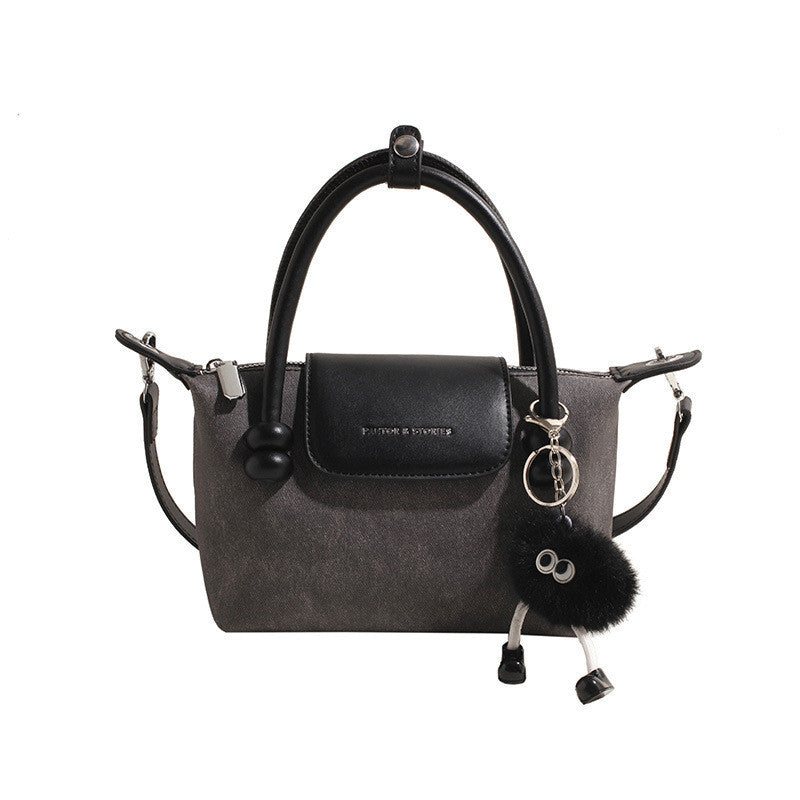 Ielgy Korean Version Fashion One-Shoulder Portable Dumpling Bag High-End Feeling All-Match Cross-Body