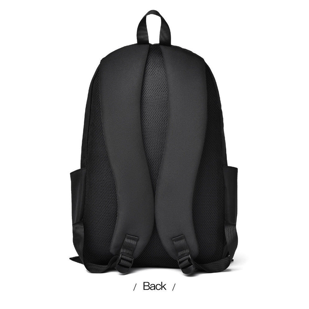Ielgy Cross-Border Casual Backpack College Student Fashion Backpack Trendy Outdoor Large-Capacity Travel Computer Bag