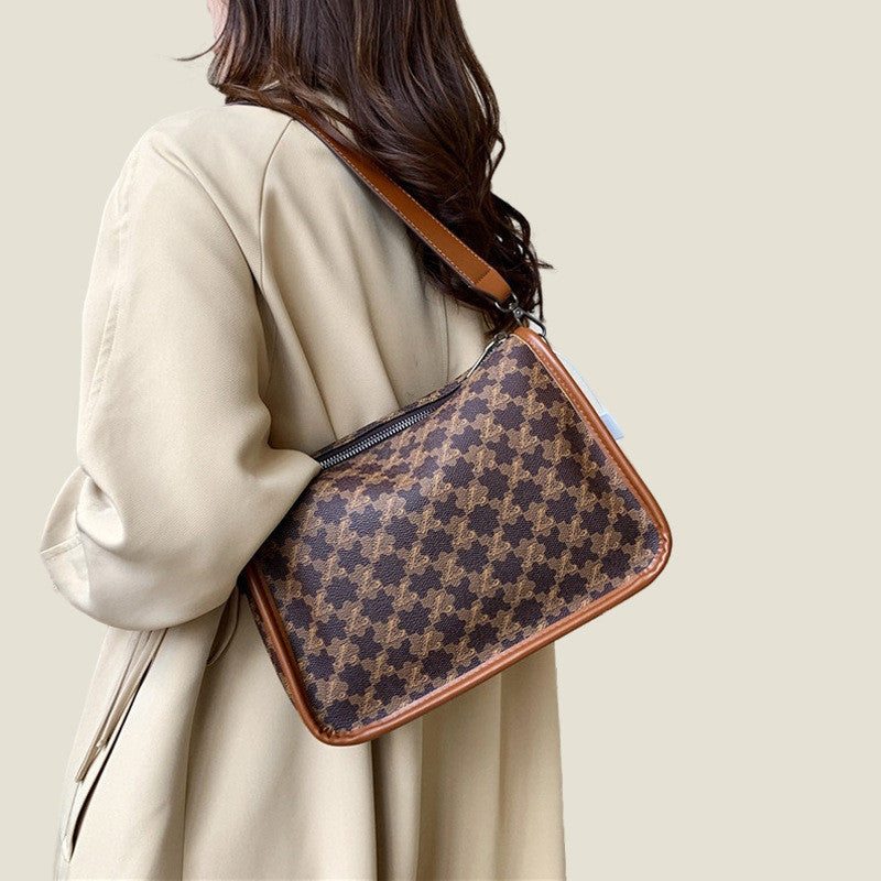 Ielgy All-Match Casual Large-Capacity Fashionable Shoulder Bag
