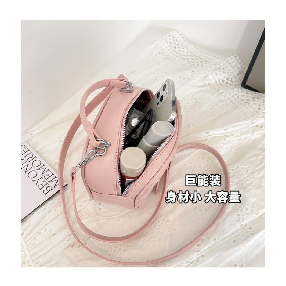Ielgy Diamond Silver Cross-Body All-Match Western-Style Small Square Bag One-Shoulder Portable Mobile Phone Bag