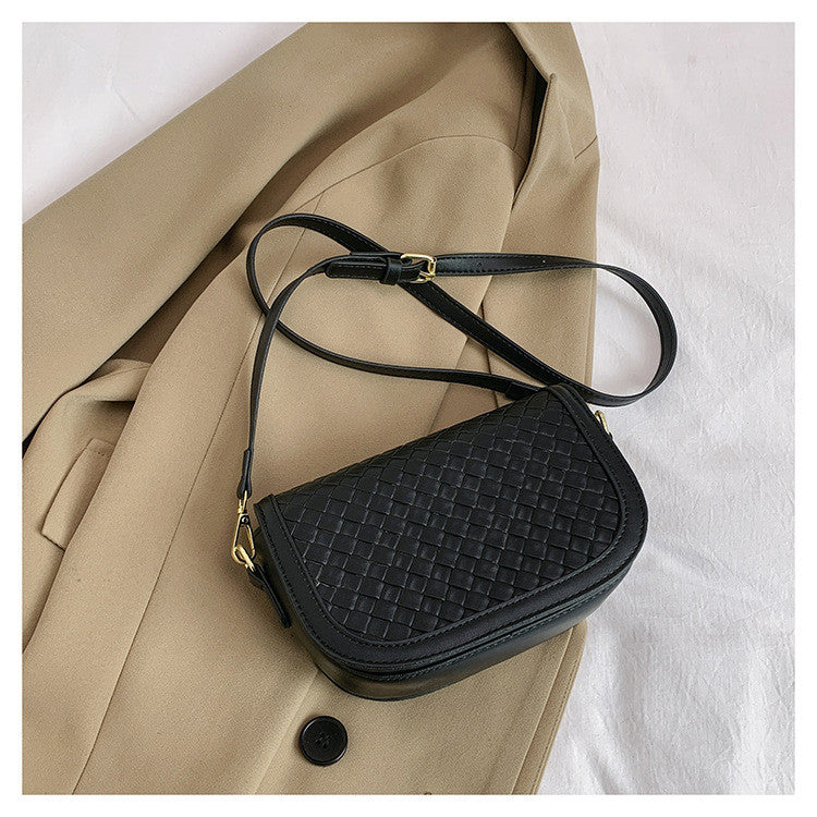 Ielgy High-End Texture Female Bag All-Match Cross-Body Western Style Super Hot Sadd