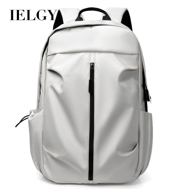 Ielgy All-Match Fashion College Student Schoolbag Simple Sports Leisure Bag Computer Bag