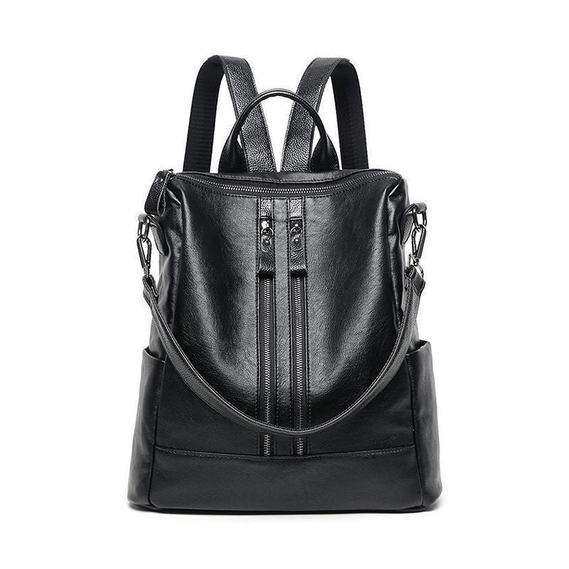 Ielgy Korean Version pu Leather Ladies Fashion Backpack Mommy Bag