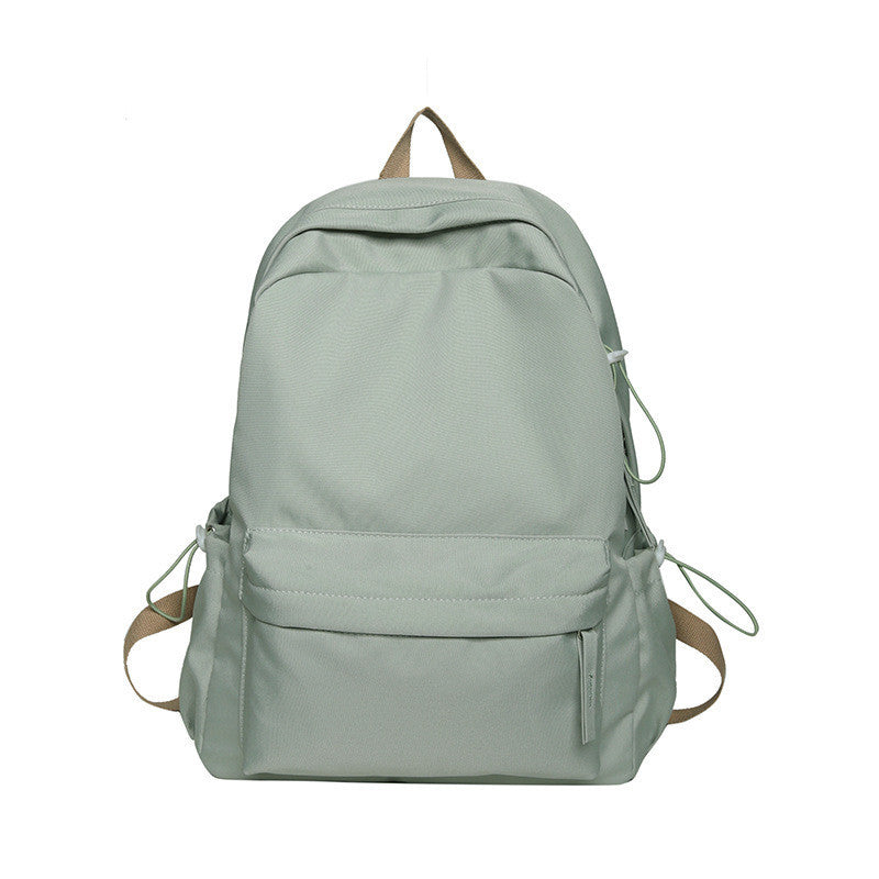 Ielgy Large-Capacity Backpack Student All-Match Schoolbag Commuter Outing Travel Commuter Backpack