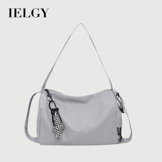 Ielgy Leisure Large-Capacity Travel Bag All-Match Simple Cross-Body Sports Yoga Gym Bag Waterproof Backpack