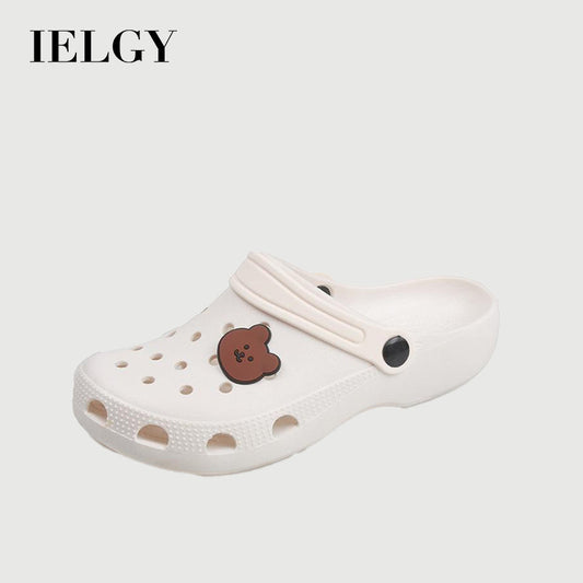 IELGY lightweight fashion cute beach Baotou non-slip slippers women