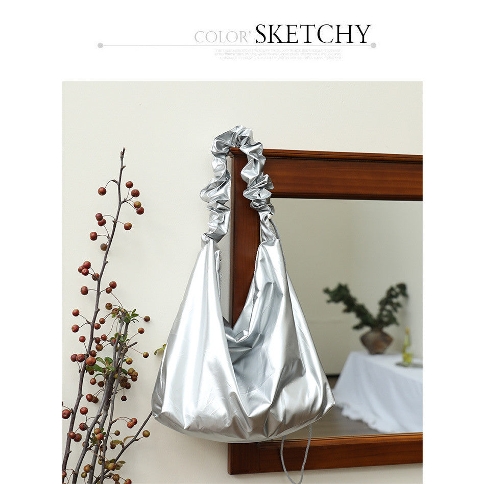 Ielgy Japanese Casual Art Canvas Bag Fashion Film Material Shoulder Bag