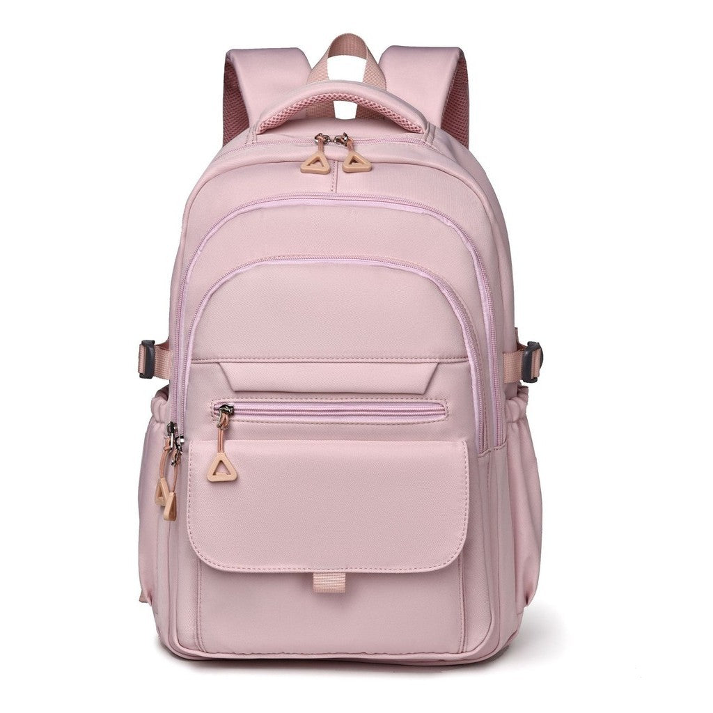 Ielgy Japanese Style Large-Capacity Fashion Bag Simple Student Backpack
