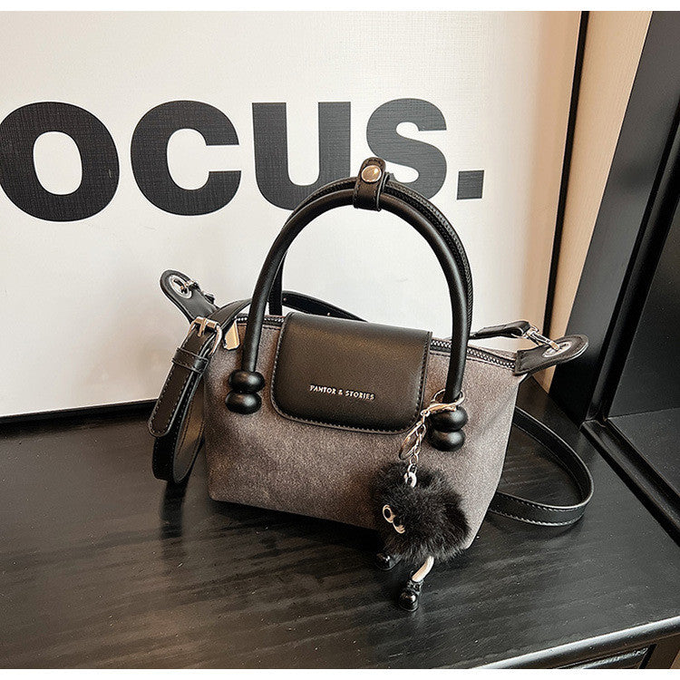 Ielgy Korean Version Fashion One-Shoulder Portable Dumpling Bag High-End Feeling All-Match Cross-Body