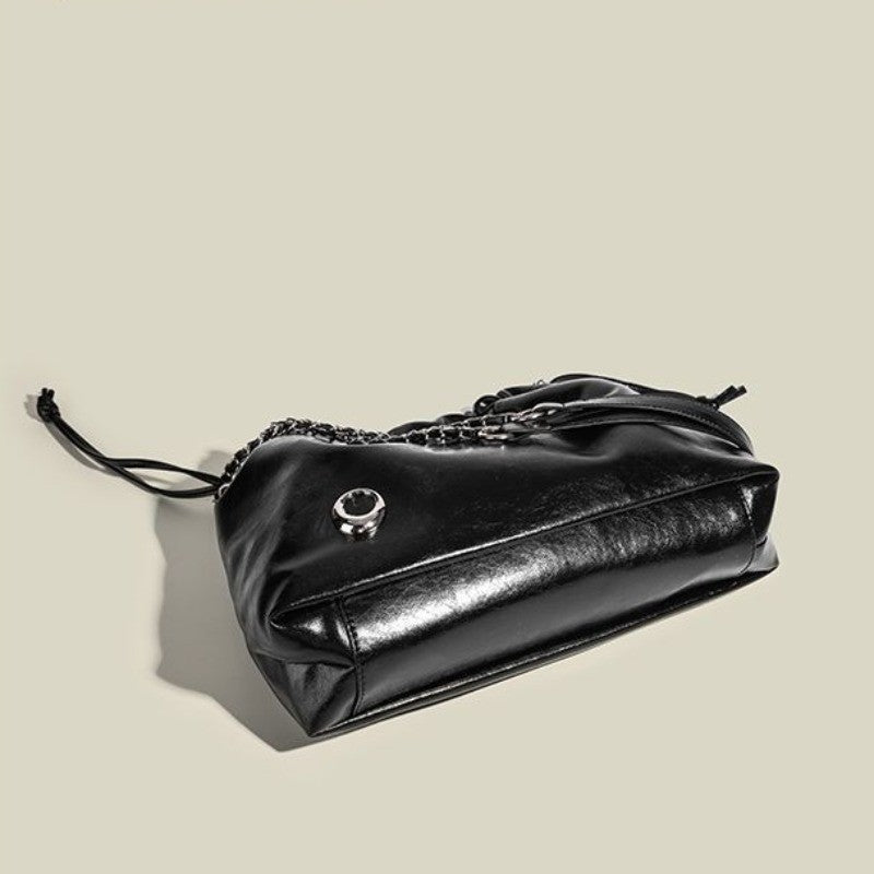 Ielgy Chain Diamond Bag Large Capacity Shoulder Messenger Bag All-Match