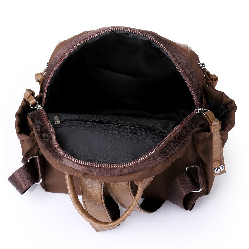 Ielgy Casual Ladies Oxford Backpack Fashion Multifunctional Lightweight Outdoor Travel Backpack Trendy