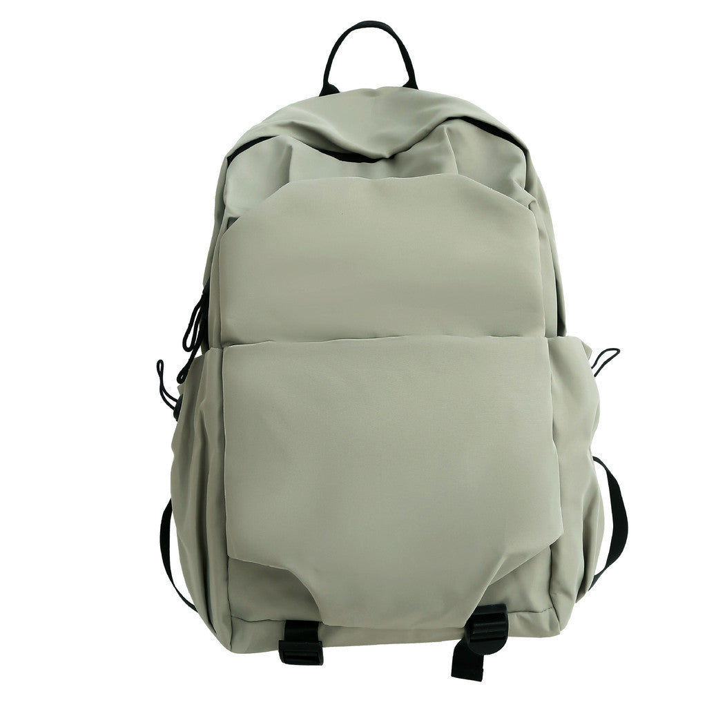 Ielgy Student Backpack Fashion Trendy Large Capacity Water Repellent Student Casual Backpack