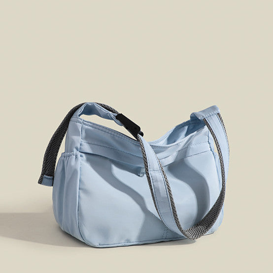 Ielgy Large-Capacity Casual Bag Waterproof Wear-Resistant Oxford Cloth One-Shoulder Commuter Diagonal Bag Korean Version