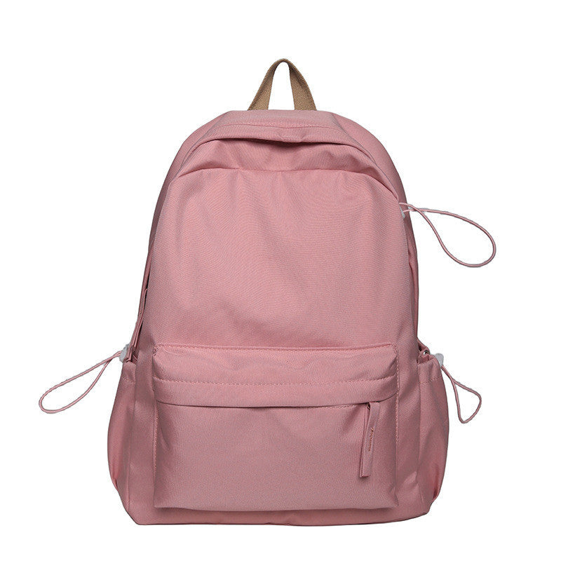 Ielgy Large-Capacity Backpack Student All-Match Schoolbag Commuter Outing Travel Commuter Backpack