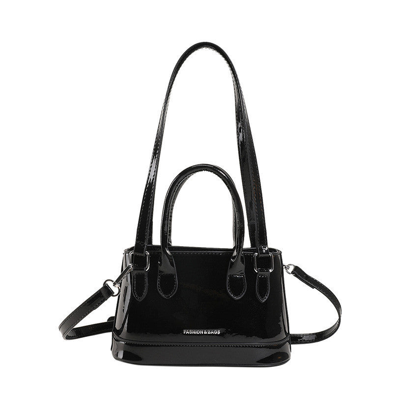 Ielgy Ladies Summer Outing Small Silver Small Bag High-End Feeling Popular Fashion One-Shoulder Messenger Bucket Bag