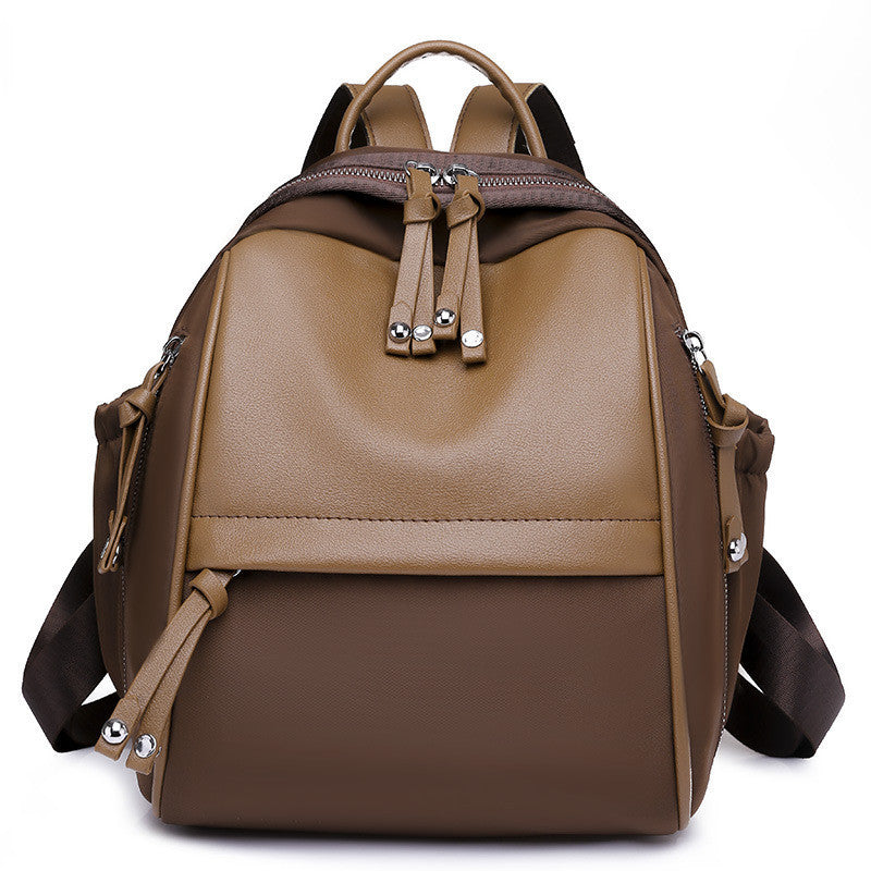Ielgy Casual Ladies Oxford Backpack Fashion Multifunctional Lightweight Outdoor Travel Backpack Trendy