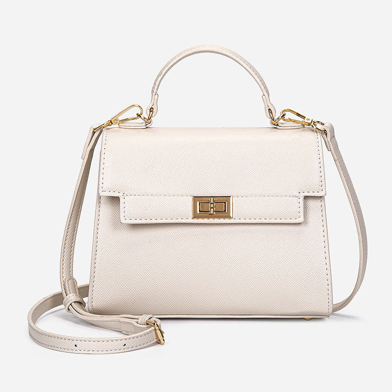 Ielgy Fashion Handbag High-End Texture Mini Palm Pattern Chain Casual All-Match Cross-Body Bag