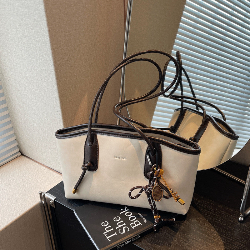 Ielgy Fashion Shoulder Bag Large Capacity Commuter Tote Bag