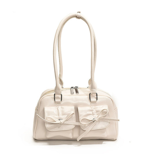 Ielgy One-Shoulder Bow Autumn Female Bag Portable Underarm Bag